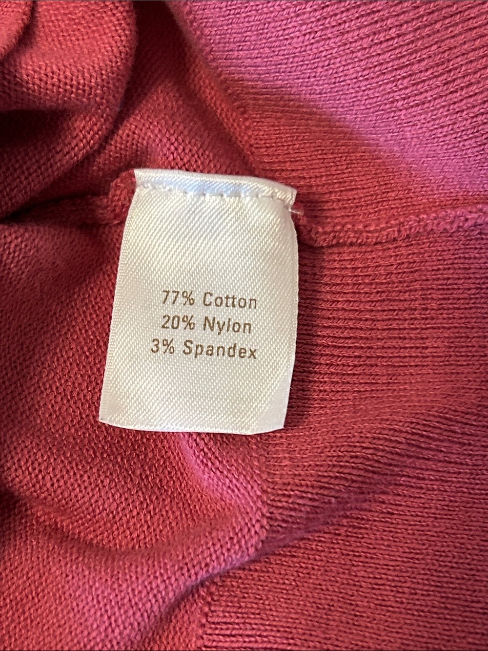 Caslon Raspberry V-Neck Sweater - Picture 4 of 5